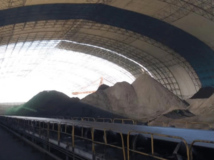 阿克苏煤棚料仓网架